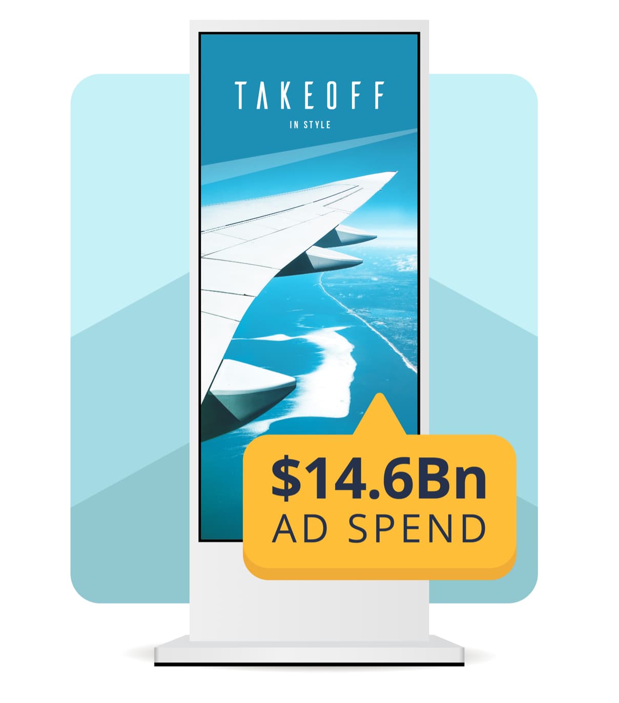 DOOH ad spend is growing fast